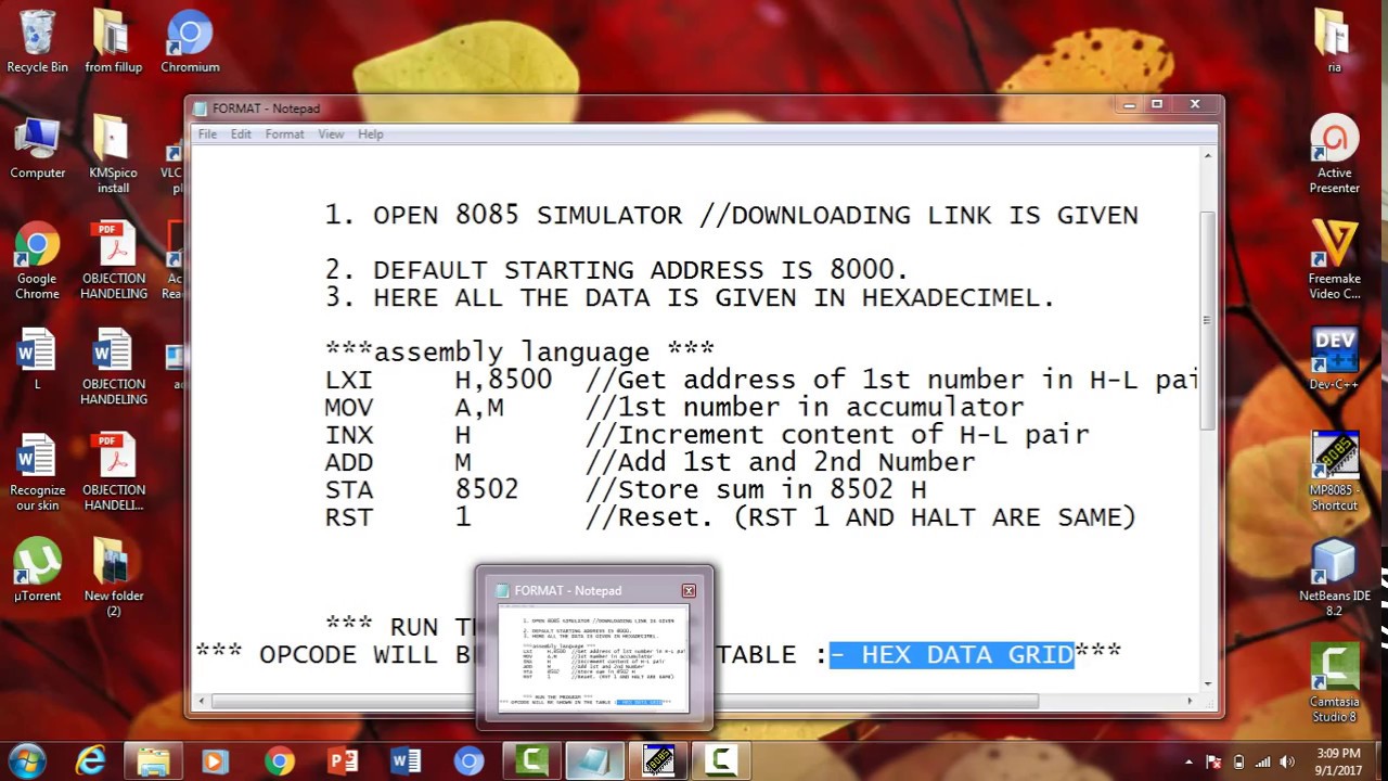 gnu 8085 simulator download